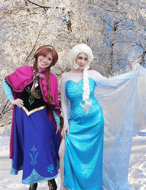 costume elsa and anna